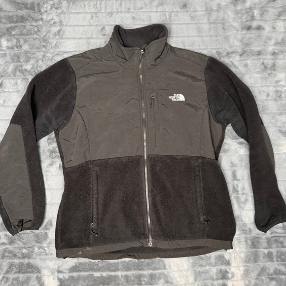 The North Face Jackets & Blazers - The North Face Denali Polartec Fleece Jacket Womens XL Black Full Zip Gorpcore